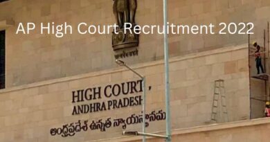 AP High Court Recruitment 2022