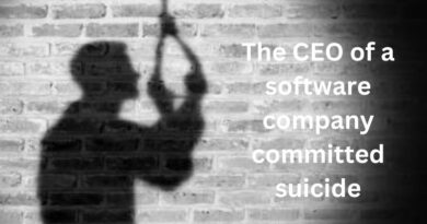 The CEO of a software company committed suicide