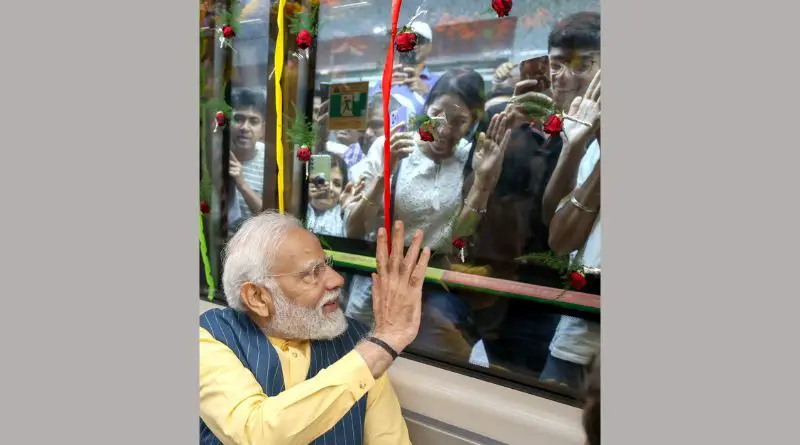 PM Modi inaugurates India first underwater metro route in Kolkata